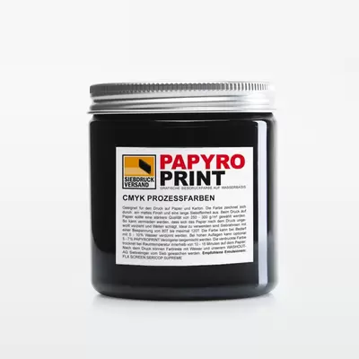 Farba na papier a kartón CMYK [čierna]