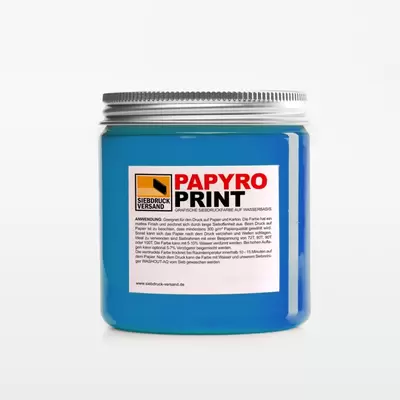 Farba na papier a kartón [neónovo modrá]