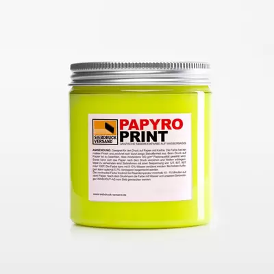 Farba na papier a kartón [neónovo žltá]